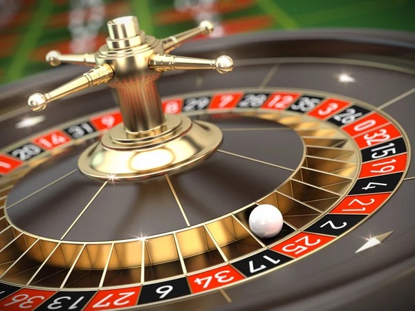 Blackjack table layout and dealer position